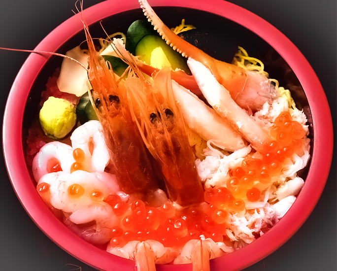 海老カニ丼　画像