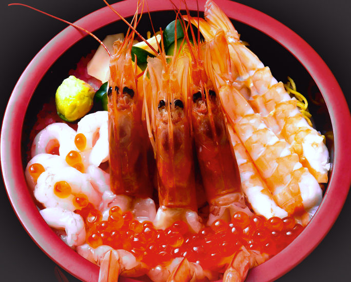 海老丼画像